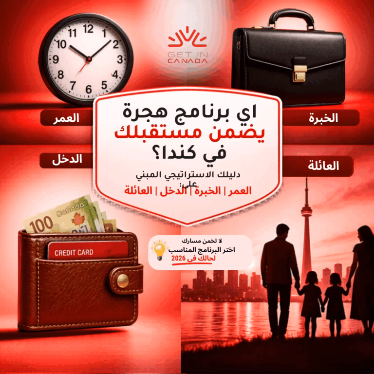 اي برنامج هجرة يضمن مستقبلك في كندا؟ (1)