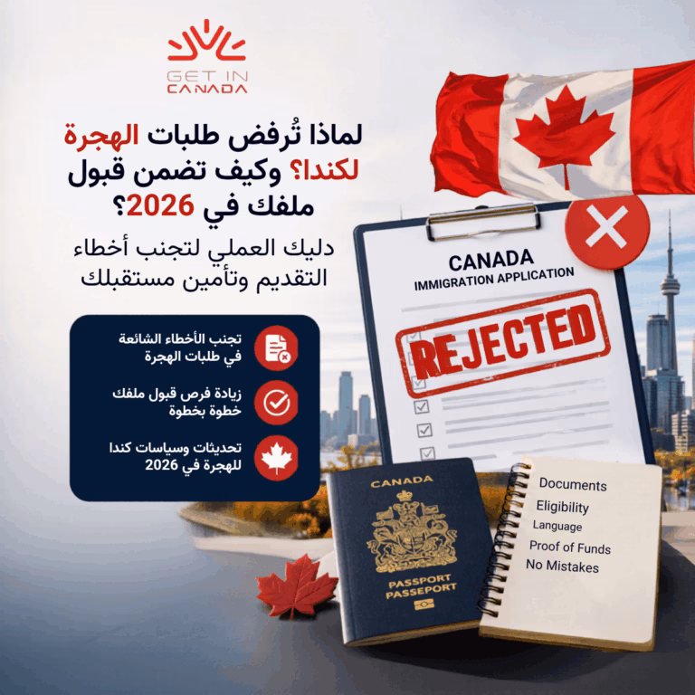 لماذا ترفض طلبات الهجرة الى كندا