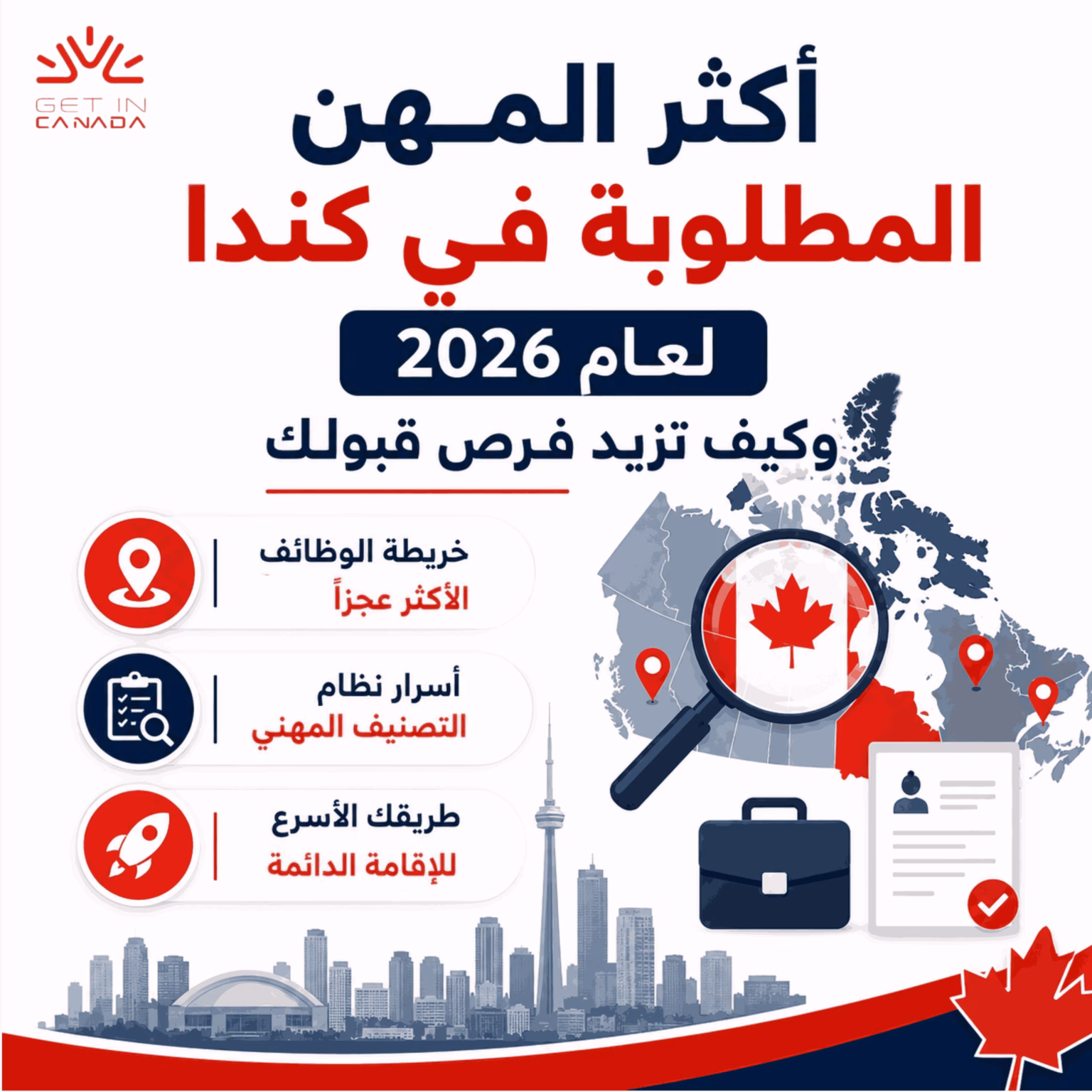 اكثر المهن المطلوبة كندا