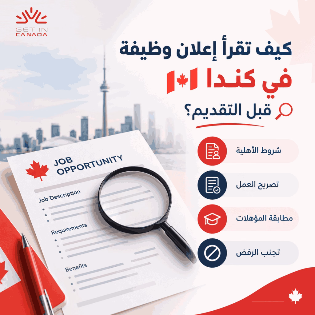 كيف تقرأ إعلان وظيفة في كندا قبل التقديم؟