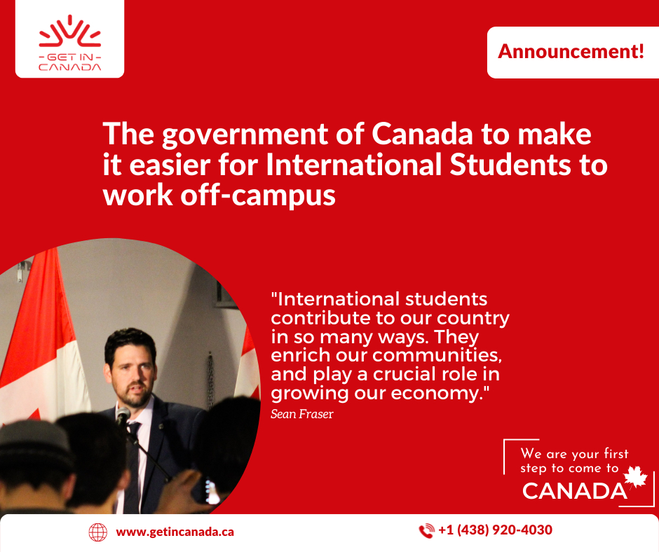 International Students,work off-campus