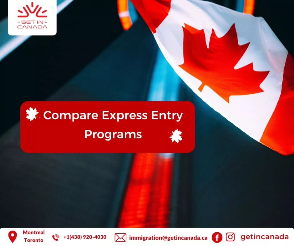 Compare Express Entry Programs