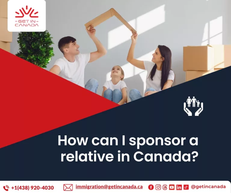 How can I sponsor a relative in Canada?