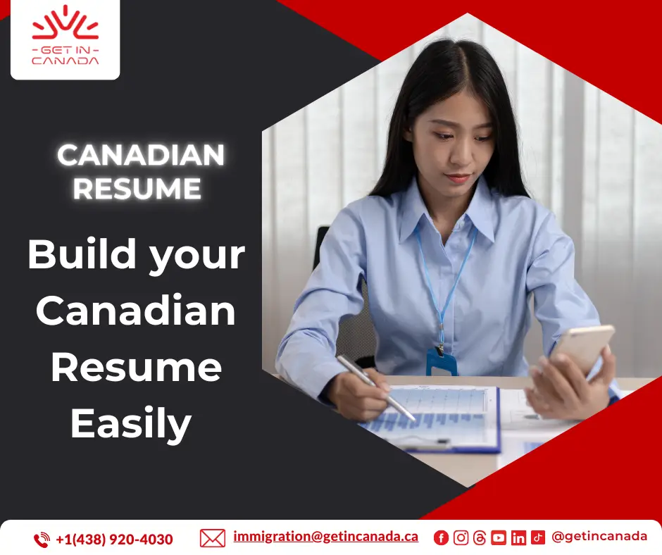 Build your Canadian Resume Easily