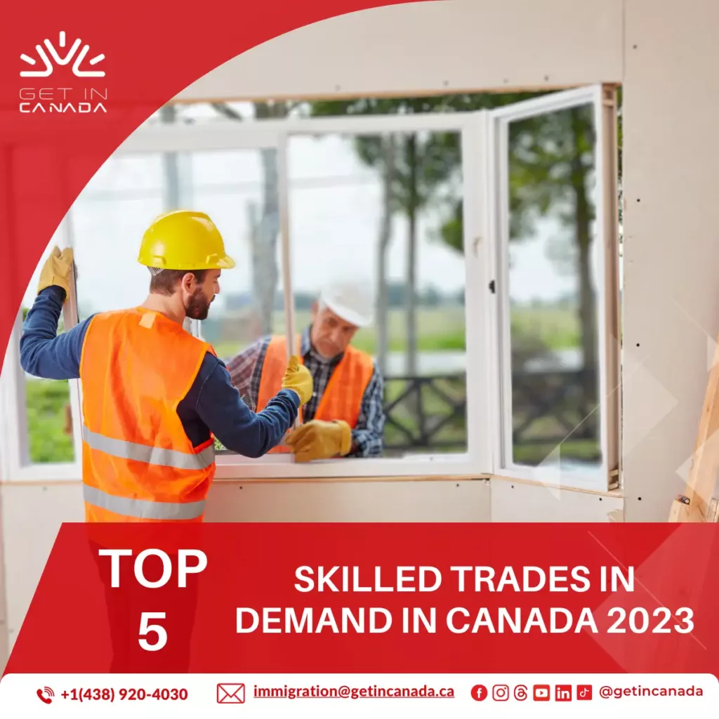 Top 5 Skilled Trades In Demand in Canada 2023