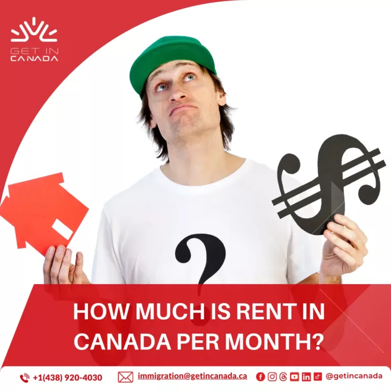 How much is rent in Canada per month?