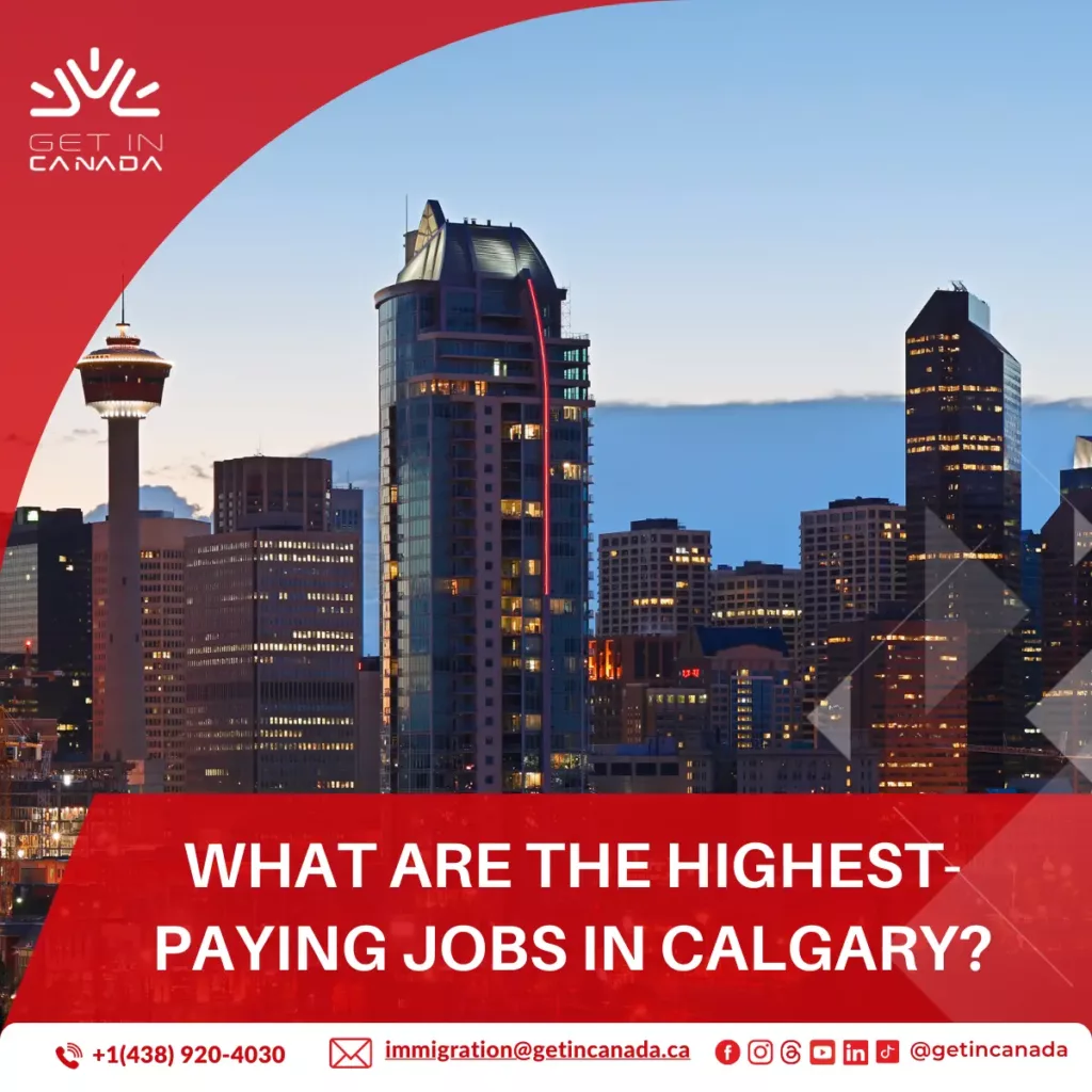 What are the highest-paying jobs in Calgary?