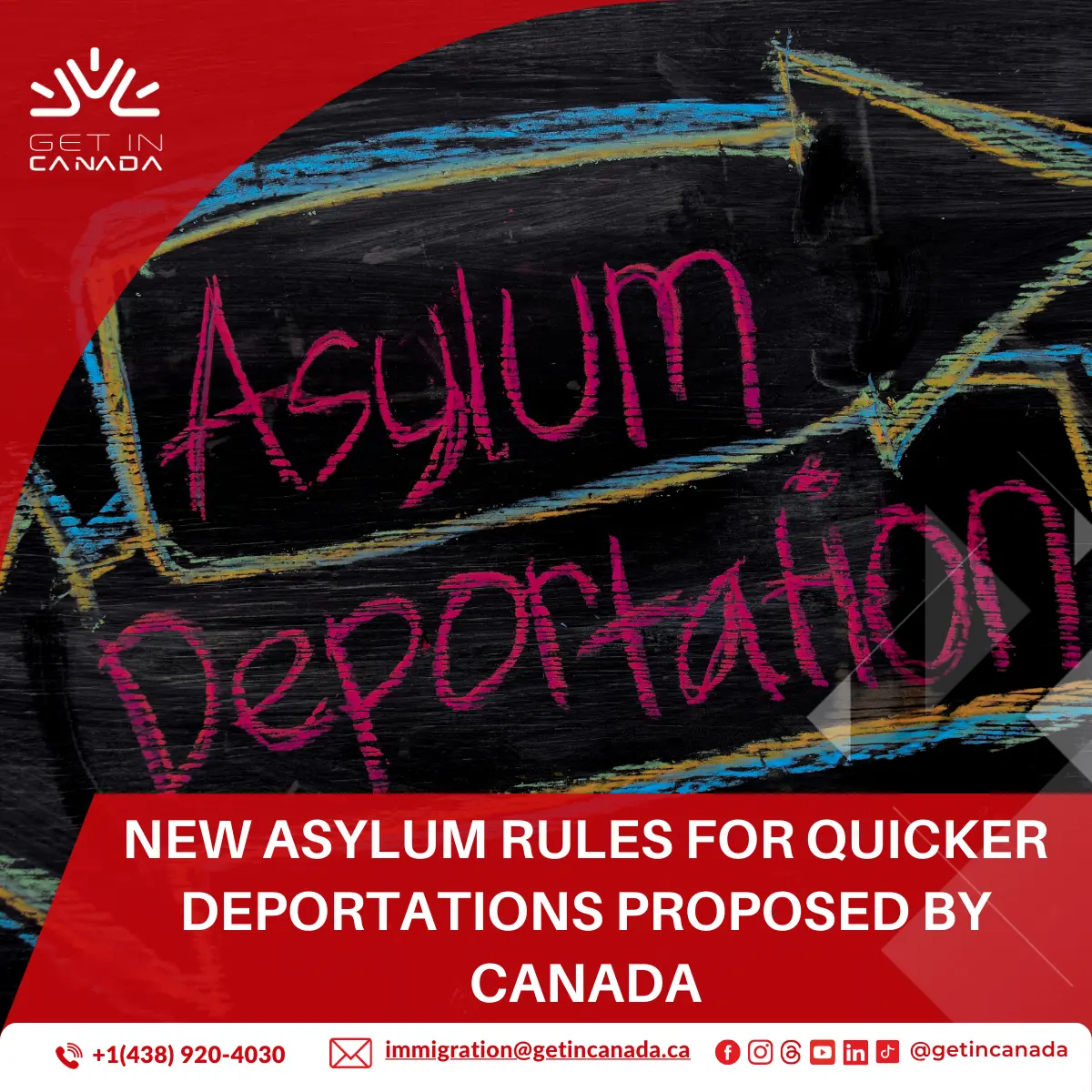 New asylum rules for quicker deportations by Canada Get In Canada