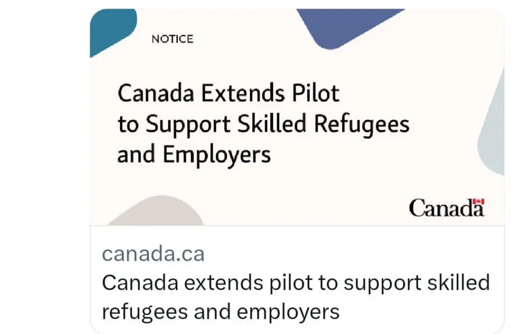 Canada Extends Economic Mobility Pathways Pilot (EMPP) Until 2025