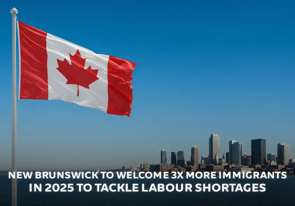 New Brunswick to Welcome 3x More Immigrants in 2025 to Tackle Labour Shortages
