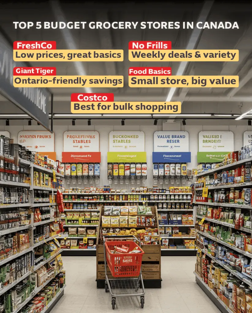 Top 10 Affordable Grocery Stores in Canada