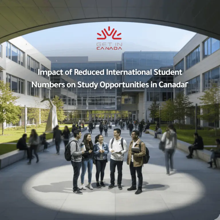 Impact of reducing international students to canada