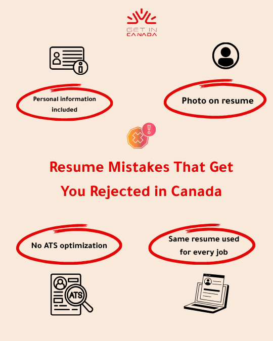 Resume Mistakes That Get You Rejected in Canada