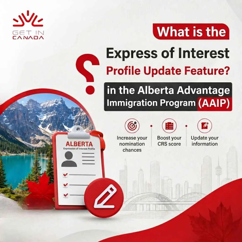 What Is the Expression of Interest Update Feature in the Alberta AAIP